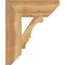 Ekena Millwork Balboa Slat Rough Sawn Bracket, Western Red Cedar, 6"W x 20"D x 24"H BKT06X20X24BOA06RWR - alternate 2
